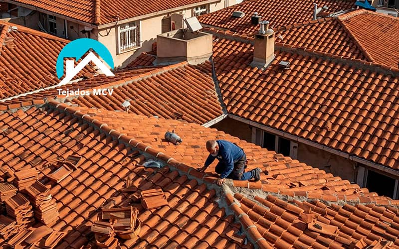 Reparación de tejados en Coslada